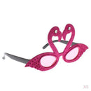5x Glitter Flamingo Sunglasses Party Glasses Fancy Dress Up Costume Supplies