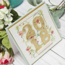 Numbers Lace Metal Cutting Dies Stencil Scrapbooking Embossing Paper Card Craft