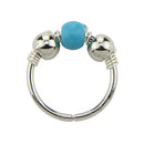 12Pcs/Set Hoop Nose Ear Rings Tragus Cartilage Earrings Piercing Body Jewel 3C