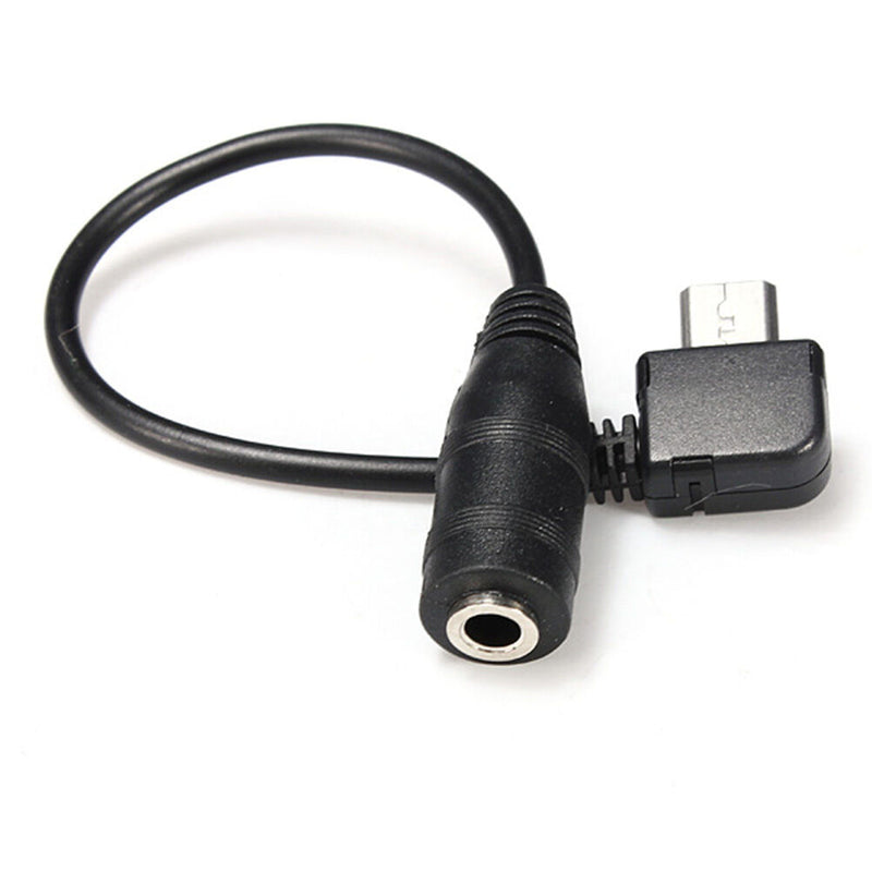 MicroUSB Jack to 3.5mm HeadphoneEarphone HeadsetAdapter Audio Cable Cord Lead ES