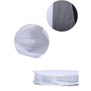 30cm Round Softbox White-balance Diffuser w/ Gray Black White Card for Flash