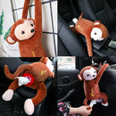 New Cute Monkey Tissue Napkin Storage Animal Cartoon for Car Home Toliet