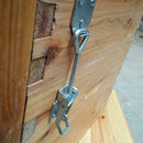 6 Beehive Buckle Connector, Honeycomb Fastener Beehive Button Connector for