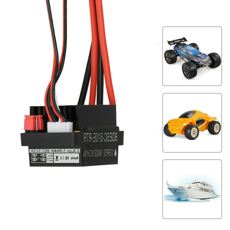 320A Waterproof Brushed ESC Electronic Speed Controller For RC Car Boat Motor*1