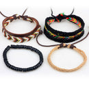 1pc Boho Ethnic Handmade Bracelet Summer Beach Braid String for Women Men
