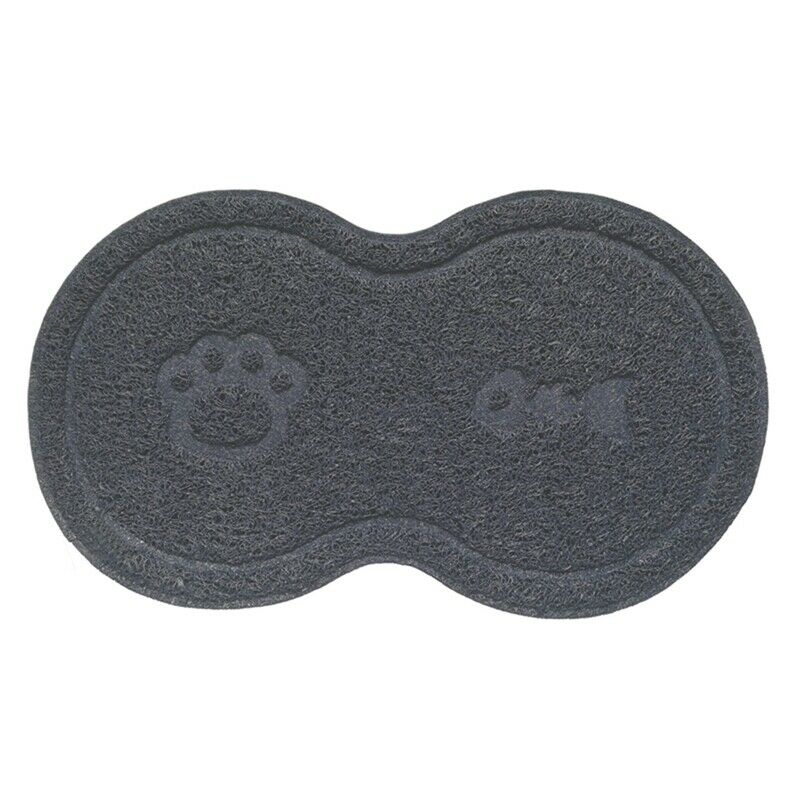 Pet Dog Puppy Cat Feeding Mat Pad Cute PVC Bed Dish Bowl Food Water Feed Pl A4V7