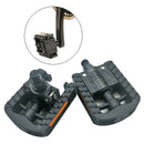 Double Folding Bike Pedals Folders Cycle Commuting Bicycle Pedals 9/16" Black