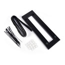1set Guitar Effect Pedal Board 40*13cm DIY Pedalboard With Magic Tape NewArri  _