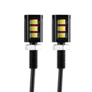 2pcs Screw Bolt 5630SMD 3LED Lights for Car Motorcycle Number License Plate Lamp