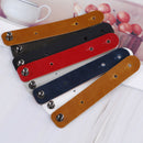 8pcs/set leather earphone winder cable cord organizer holder for mobile phoneJ&M