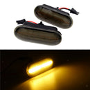 2x Led Dynamic Side Marker Turn Signal Light Sequential Blinker Light