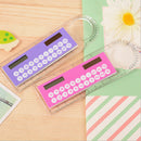 10cm Ruler Mini Digital Calculator 2 in 1 Kid Stationery School Office Gifts New