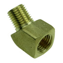 Brass 45 Degree Elbow Pipe 1/4'' Male Female NPT Transmission Water Gas Fuel