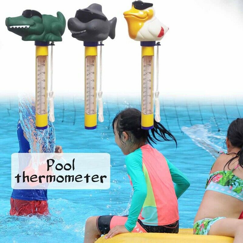 Cartoon Pool Thermometer Floating Swimming Pool Thermometer Outdoor Indoor