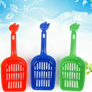Cat Dog Pet Plastic Litter Tray Scoop Spoon Waste Scooper Poop S poo Shovel X1B8
