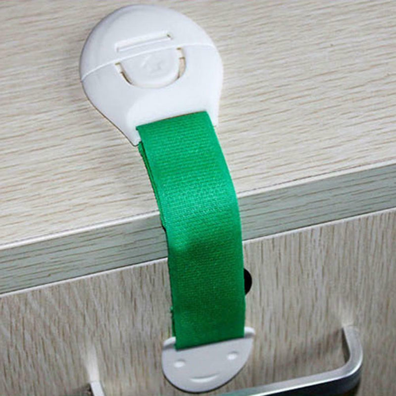 Baby Colorful Adjustable Safety Security Cabinet Locks Random Delivery