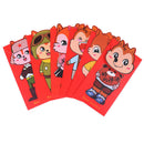 6pcs/set Year of the Rat Packet Bag Chinese New Year Red Pocket Kids G 3C