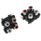 2pcs 4way 6Pin RCA Female Audio Video Plug AV Concentric Socket Connect OZ