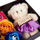 1 box Rose Flower Soap Gift box for Bath - Perfect Valentine's day Gift wit