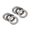 2 Pcs Axial Ball Thrust Bearing 51104 20 x 35 x 10mm B5Z6