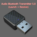 Wireless Bluetooth 5.0 Transmitter Receiver Dongle Stereo Audio Music Adapter