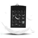 2 in 1 2.4ghz Black Wireless USB Numeric Keypad Numpad Key Pad Number 19 K KJT