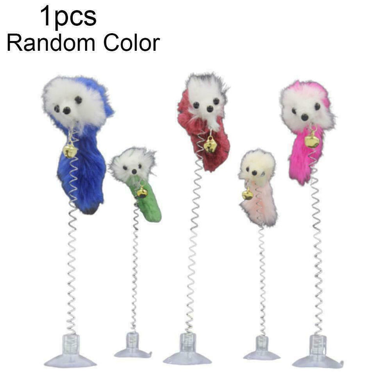 Kitten Mice Pet Plush Toys Feather False Mouse Cat Funny Toys Scratch G1Q5