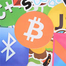 50Pcs Internet Java JS Programming Language Doodle Stickers For Laptop Car BX