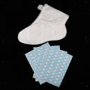 200 Pcs Disposable Plastic Massage / Spa Liners Covers Foot Socks White 35x30cm