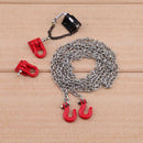 3pcs Metal Lock Catch Chain RC Car Crawler Accessories for Traxxas Redcat