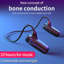 F1 Bone Conduction Wireless Bluetooth 5.0 Earphones Waterproof Handsfree Headset