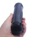 2X Soft Nonslip Bike Handle Bar Grip with Black Aluminum Alloy Lock Ergonom