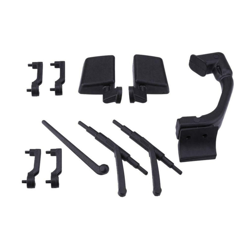 5 in 1 Door Handle Wiper Reflector for 1/10 RC Crawler Car Traxxas TRX4 A