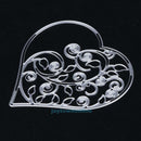 Hollow Out Heart Metal Cutting Dies Stencil DIY Scrapbook Embossing Album Decor