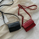 Women Bag Fashion Crocodile Shoulder Bag Ladies Purses Messenger Crossbody  I5F3