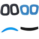 2 Pairs Ear Pads Cushions+2 Headphone Headband for Logitech G930 G430