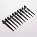 New 10x Black Adjustable Flow Irrigation Drippers 360Â° Emitter Drip System lj