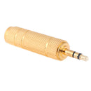 1Pc 3.5mm Male to 6.5mm Female Headphone Jack Adapter Plug Stereo Au Nw