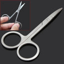 Fashion Stainless Steel Nose Hair Scissor Ear Facial Trimmer Cutter Beauty Tool