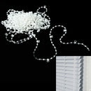 10METRES PROFFESIONAL 3.5" 89MM VERTICAL BLIND BOTTOM LINK CHAIN PARTS SPARES