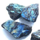 Natural Moonstone Labradorite Crystal Wand Quartz Mineral Stone Specimen Healing