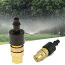 10pcs Set Brass Spray Misting Nozzle Garden Sprinklers Fitting Irrigation T E9T8