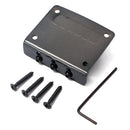 3-String Adjustable Guitar Bridge Tailpiece With 4pcs Screws and Wrench for
