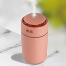 Starry Sky Mini Humidifier Portable USB Mute Essential Oil Diffuser (Pink) A