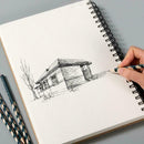 100 Pages Dot Grid Kraft Cover Coil Journal Notebook Favor School Design A5 Q9J6