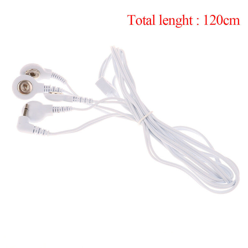 Electrode Lead Wires  Machine Massager Electrode Wire Plug 3.55mm 4-Way.AU