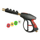 [Quick Connect] 4000PSI Pressure Washer  With 4-Color Nozzles Connection