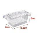 Aquarium Fish Pond Guppy Double Breeding Breeder Rearing Box Hatchery Trap W6J0