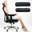 Memory Foam Chair Armrest Cushion Pad Elbow Arm Rest Cover Stress Relief Cool