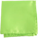 Wedding Party,Evening Mens Woven Silk Tie, Hanky & Cufflinks Set -Green